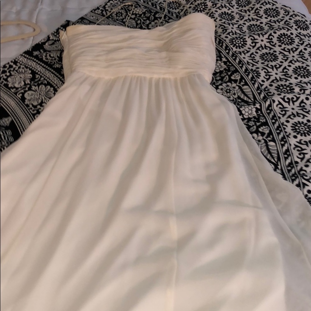 Ralph Lauren ivory evening gown - Picture 4 of 9